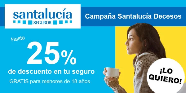 Promoción especial Santalucía Decesos